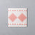 Pink Diamond Border Porcelain Tile